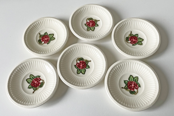 Wedgwood Theetips "Moss Rose" 